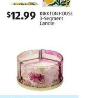 KIRKTON HOUSE 3-Segment Candle