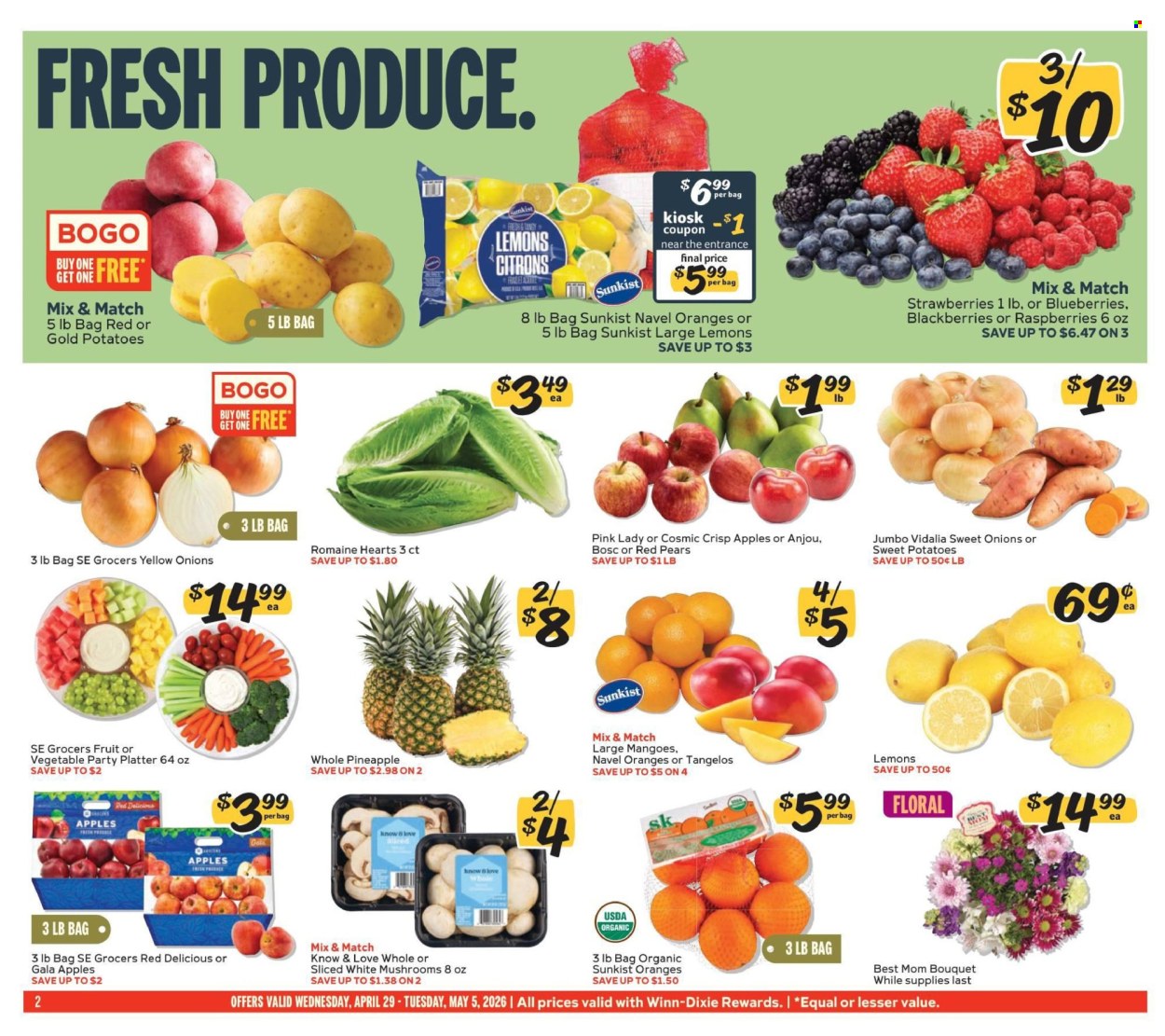 Winn Dixie ad - 04/29/2026 - 05/05/2026. Page 2