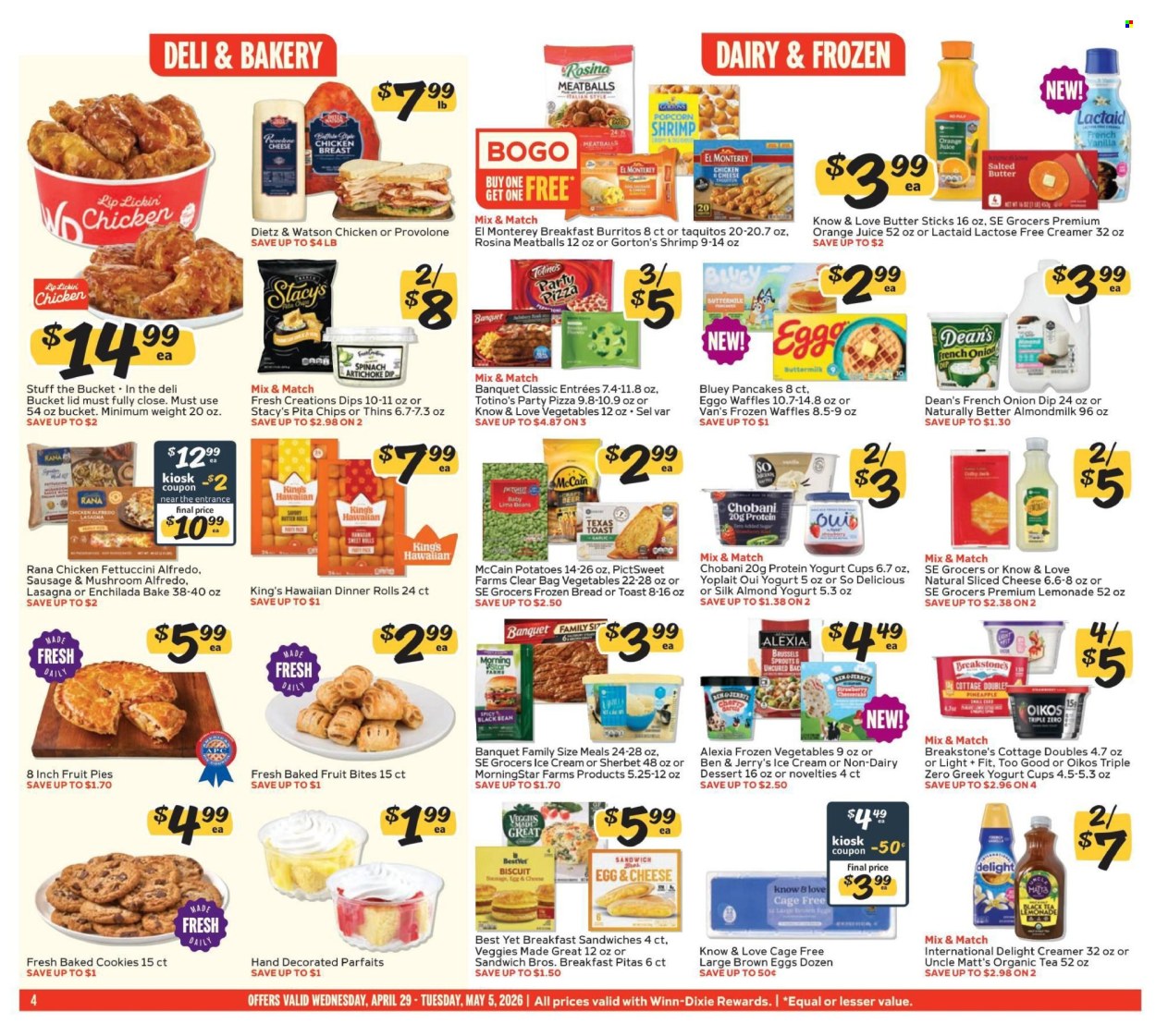 Winn Dixie ad - 04/29/2026 - 05/05/2026. Page 4