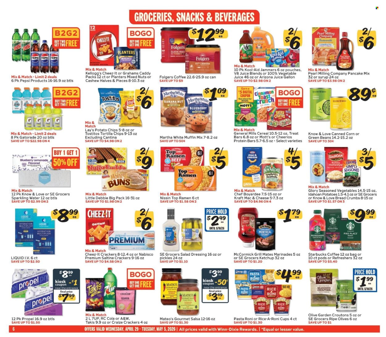 Winn Dixie ad - 04/29/2026 - 05/05/2026. Page 6