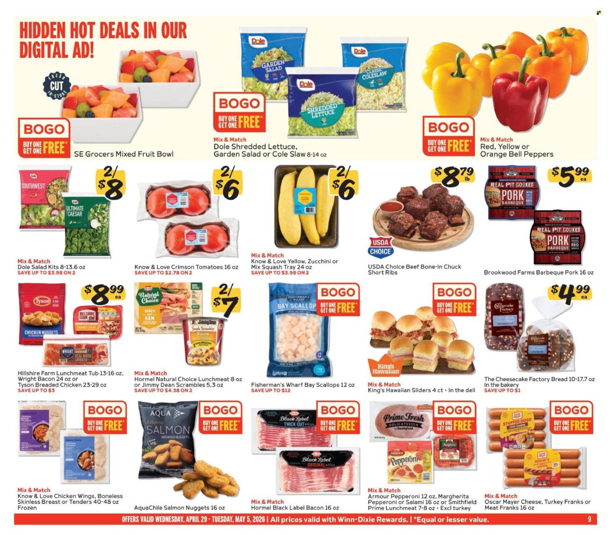 Winn Dixie ad - 04/29/2026 - 05/05/2026. Page 9