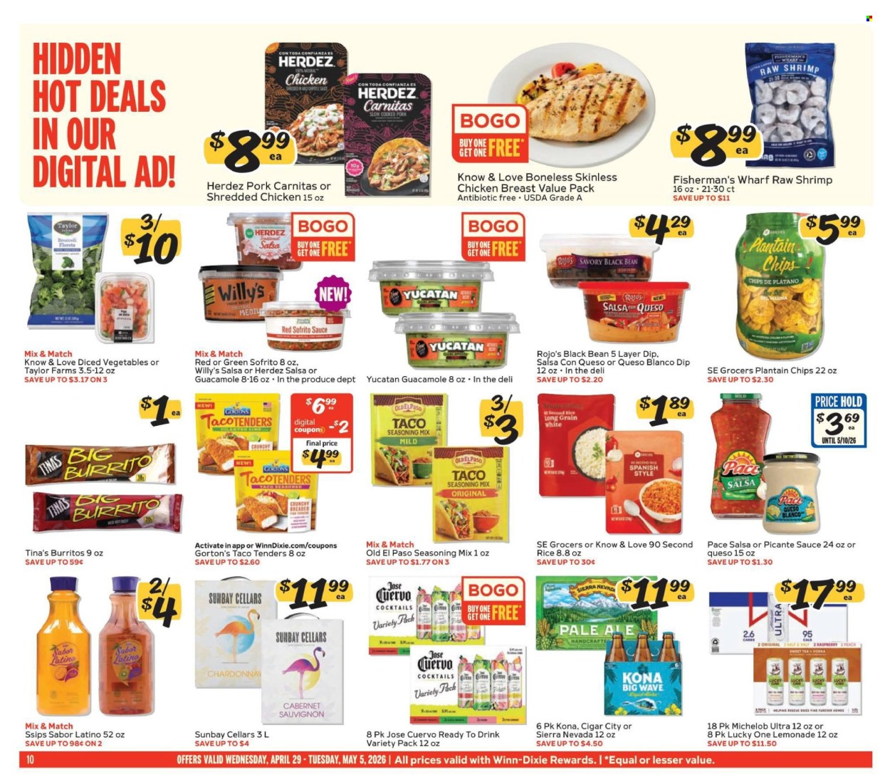 Winn Dixie ad - 04/29/2026 - 05/05/2026. Page 10