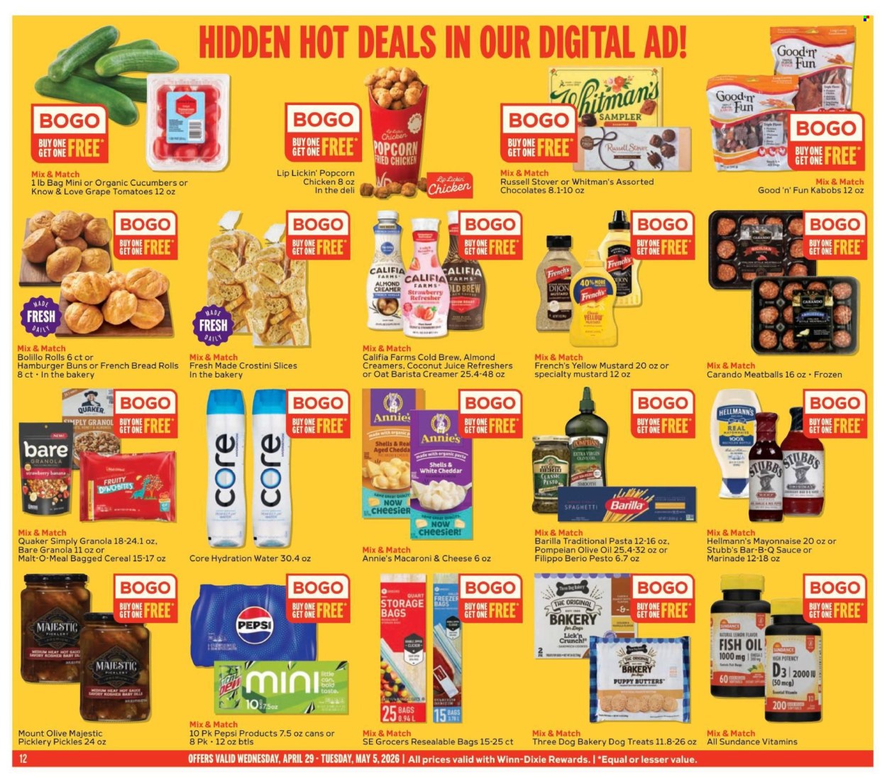 Winn Dixie ad - 04/29/2026 - 05/05/2026. Page 12