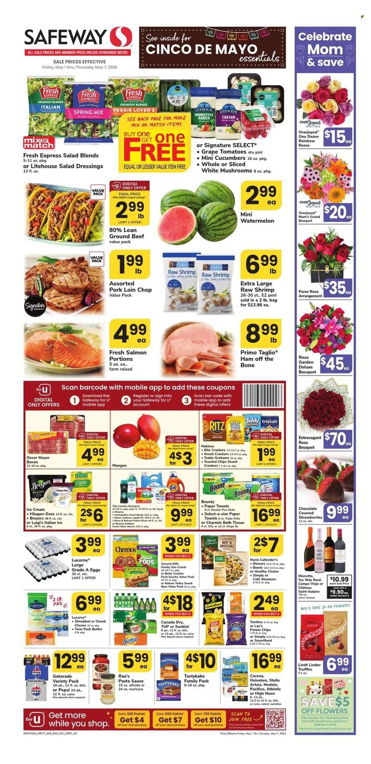 Safeway ad - 05/01/2026 - 05/07/2026. Page 1