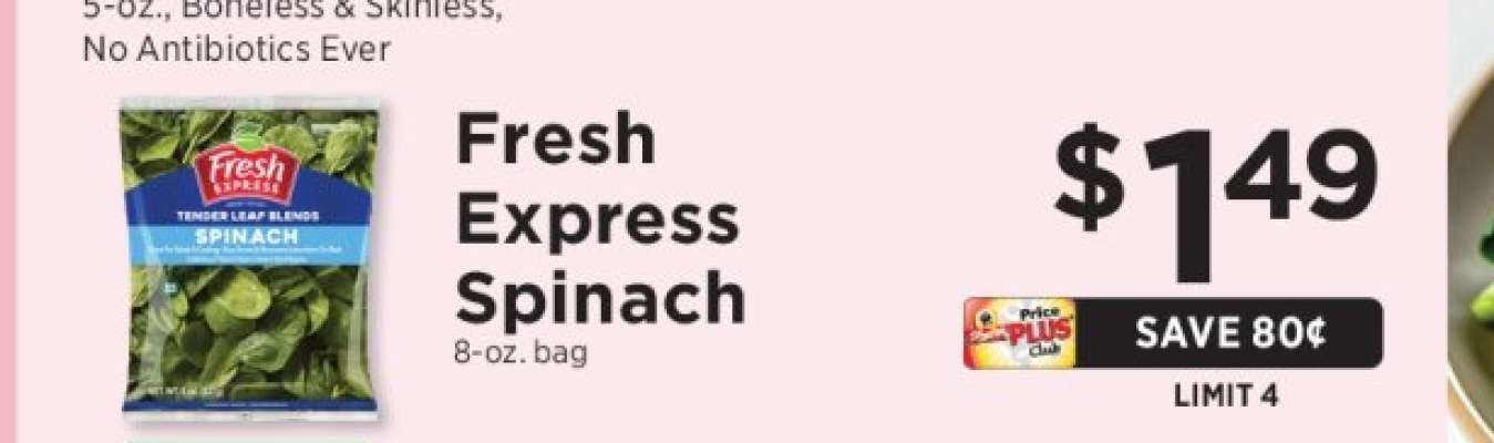 Fresh Express Spinach