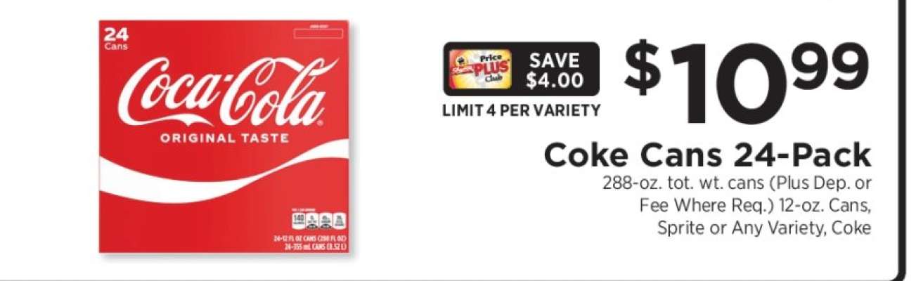 Coke Cans 24-Pack