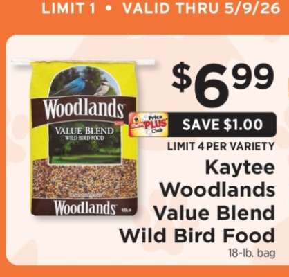 Kaytee Woodlands Value Blend Wild Bird Food