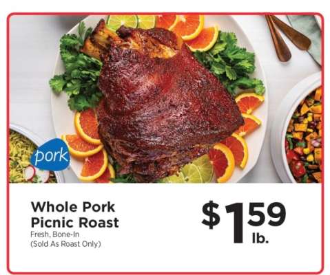WHOLE PORK PICNIC ROAST