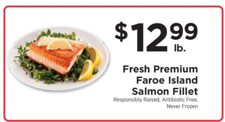 Fresh Premium Faroe Island Salmon Fillet