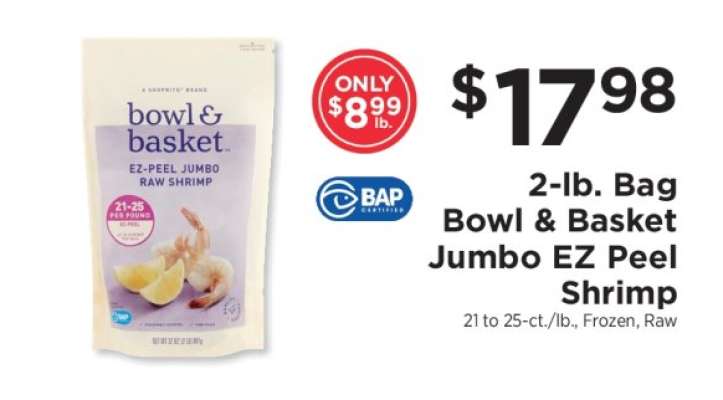 Bowl & Basket Jumbo EZ-Peel Shrimp