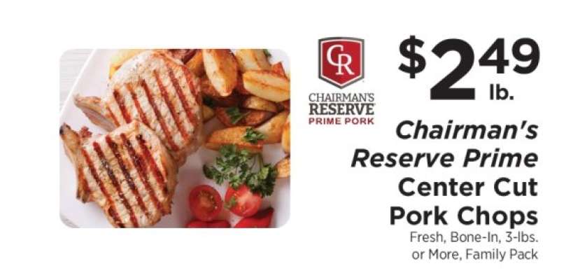Chairman's Reserve Prime Center Cut Pork Chops