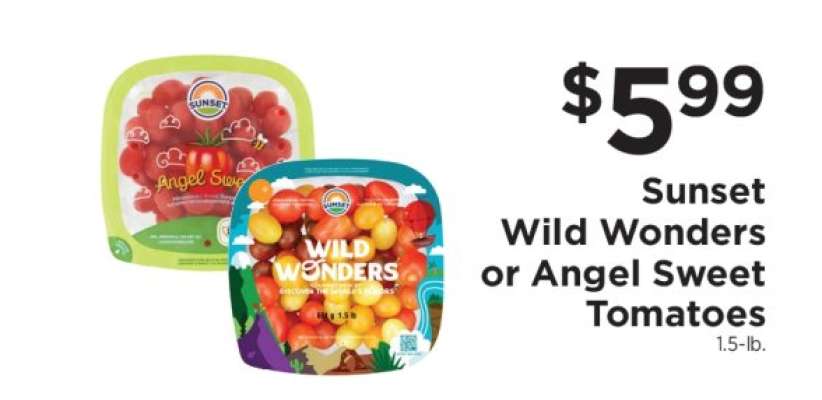 Sunset Wild Wonders or Angel Sweet Tomatoes