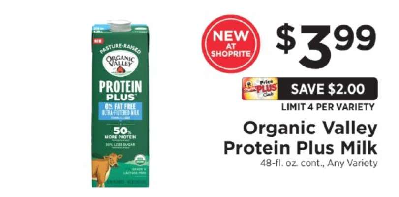 Organic Valley Protein Plus Milk