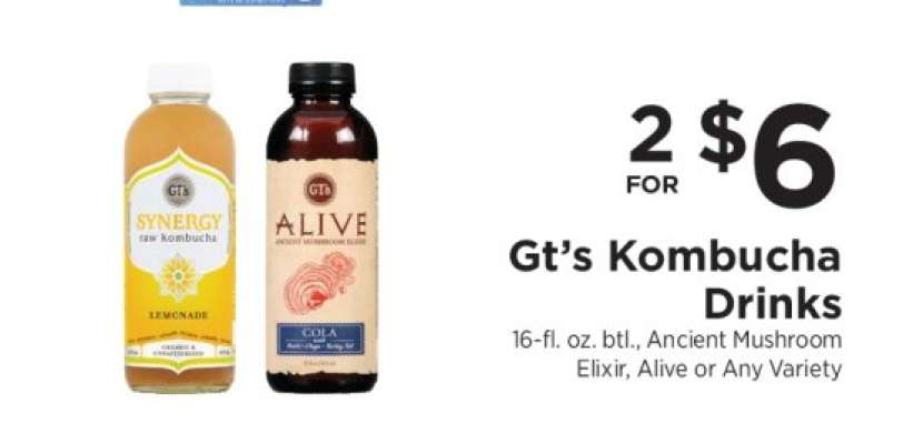 GT's Kombucha Drinks