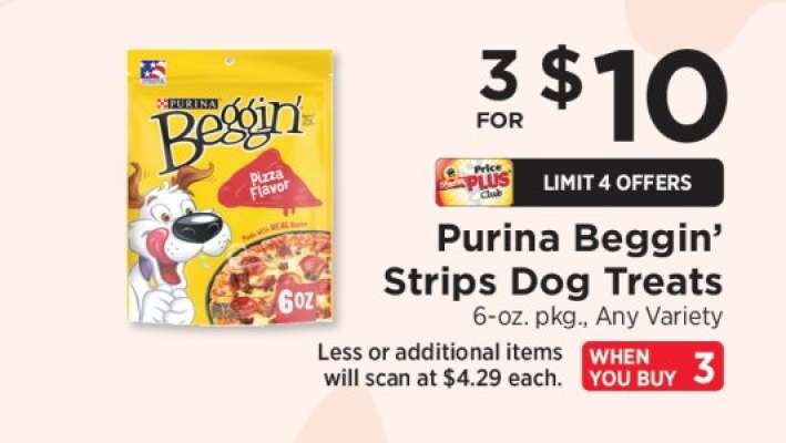 Purina Beggin' Strips Dog Treats