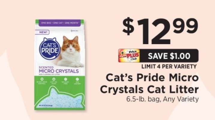 Cat’s Pride Micro Crystals Cat Litter