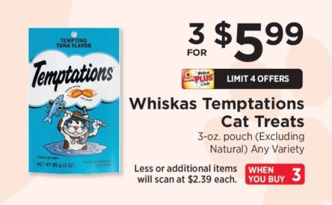 Whiskas Temptations Cat Treats