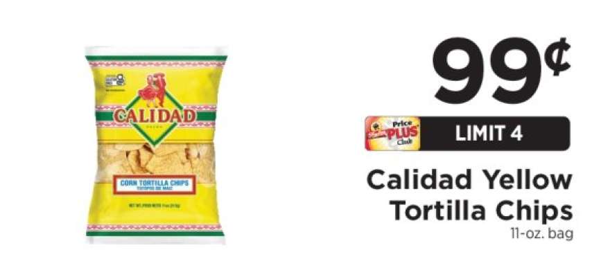 Calidad Yellow Tortilla Chips