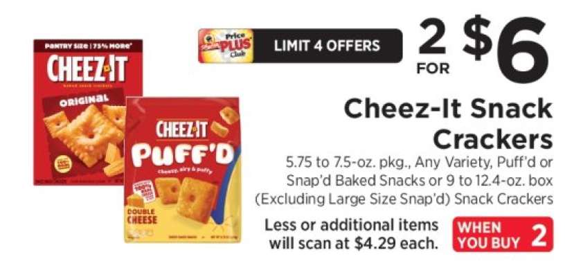 Cheez-It Snack Crackers
