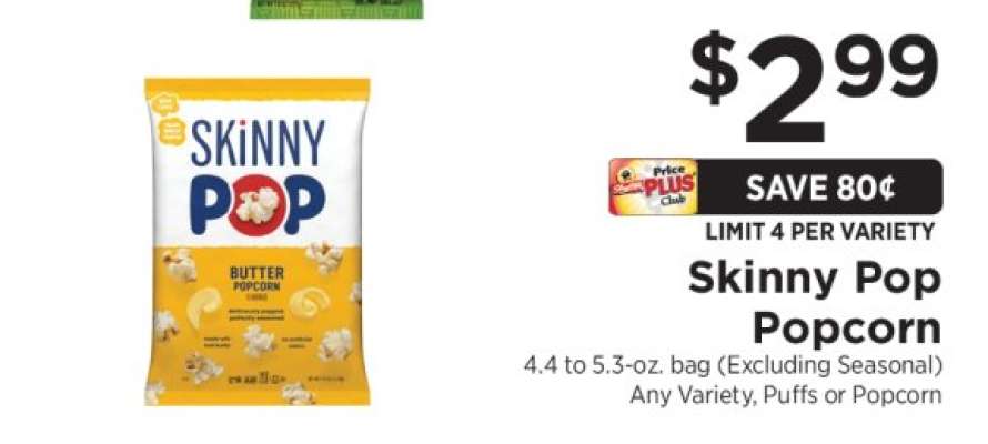 Skinny Pop Popcorn