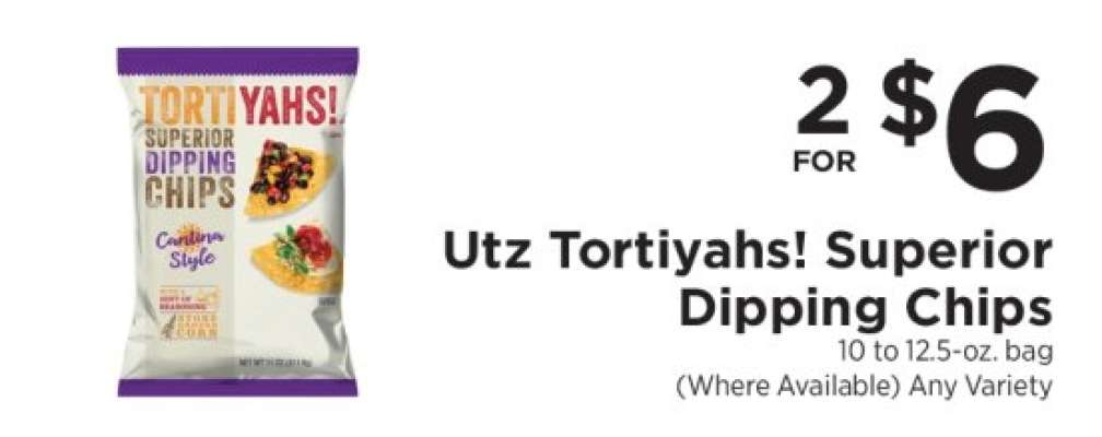 Utz Tortiyahs! Superior Dipping Chips