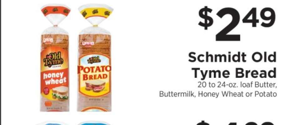 Schmidt Old Tyme Bread