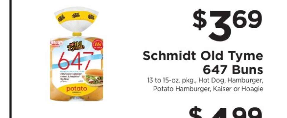 Schmidt Old Tyme 647 Buns