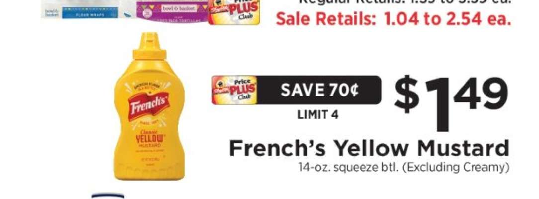 French's Yellow Mustard