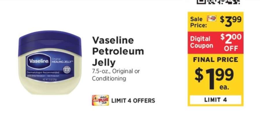 Vaseline Petroleum Jelly