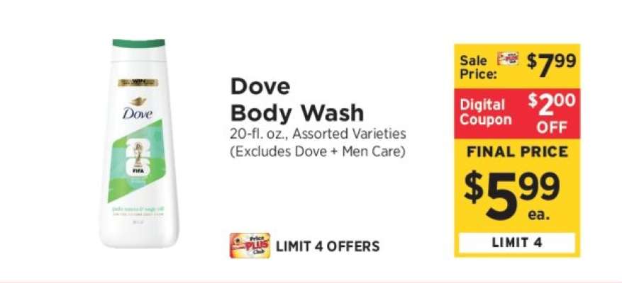 Dove Body Wash