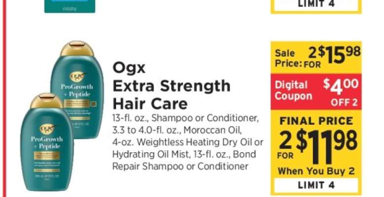 Ogx Extra Strength Hair Care