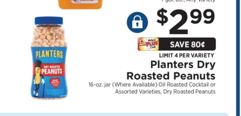 Planters Dry Roasted Peanuts