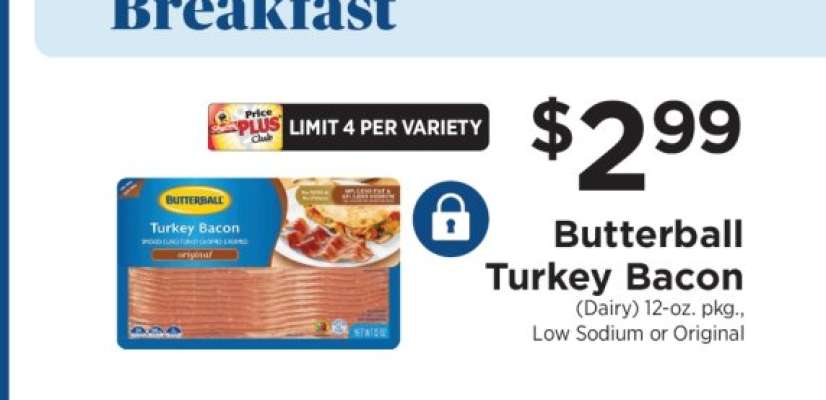 Butterball Turkey Bacon