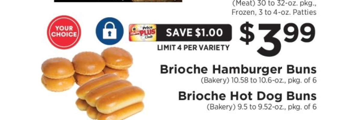 Brioche Hamburger Buns / Brioche Hot Dog Buns