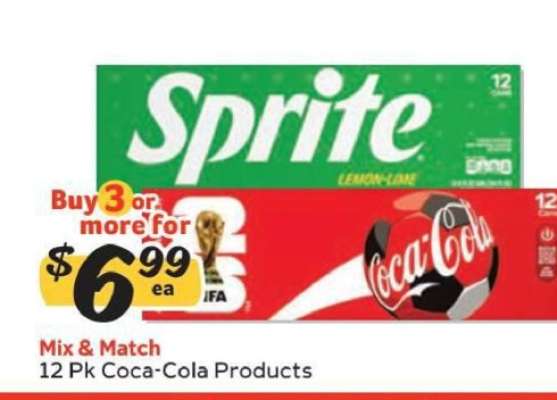12 Pk Coca-Cola Products