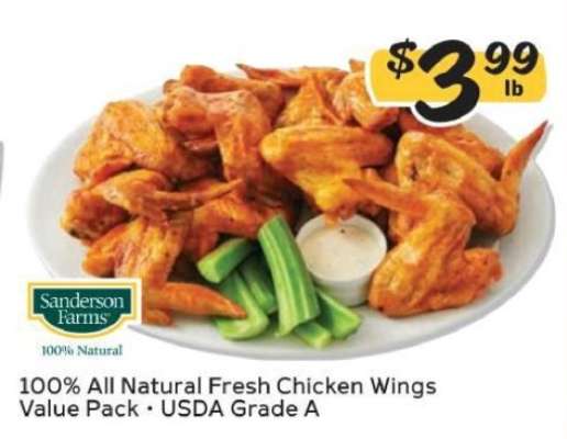 Sanderson Farms Chicken Wings