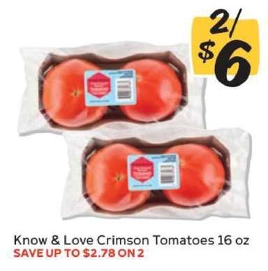 Know & Love Crimson Tomatoes