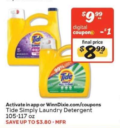Tide Simply Laundry Detergent