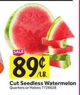 Cut Seedless Watermelon