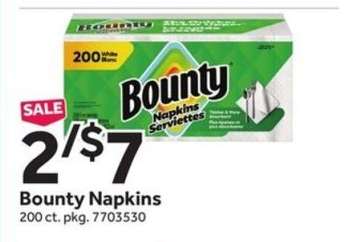 Bounty Napkins