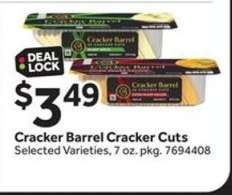 Cracker Barrel Cracker Cuts