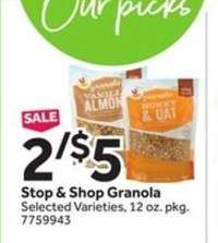 Stop & Shop Granola