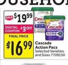 Cascade Action Pacs