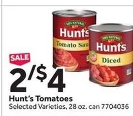 Hunt's Tomatoes