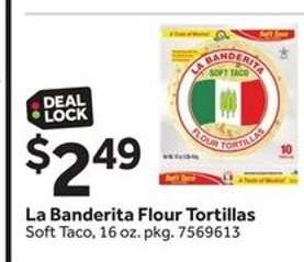 La Banderita Flour Tortillas