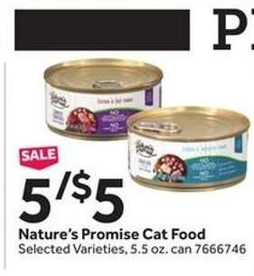 Nature's Promise Cat Food