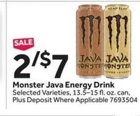 Monster Java Energy Drink