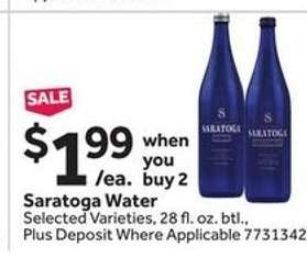 Saratoga Water