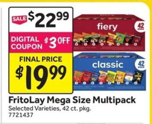 FritoLay Mega Size Multipack