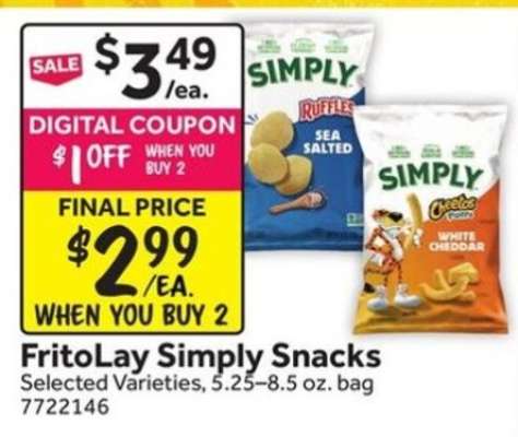 FritoLay Simply Snacks
